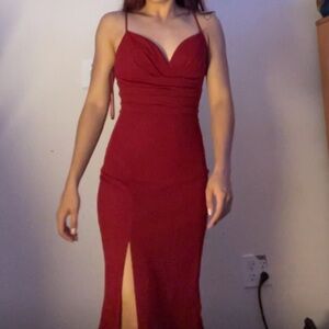 NWT Windsor red mermaid ball/prom gown